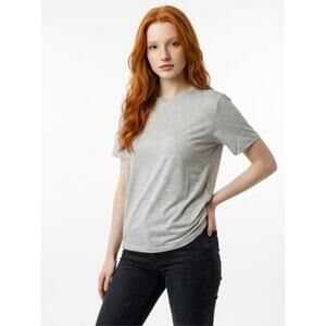 Comfrt Cloud Tee Unisex Size Large Color Lt Heather Grey New In Bag